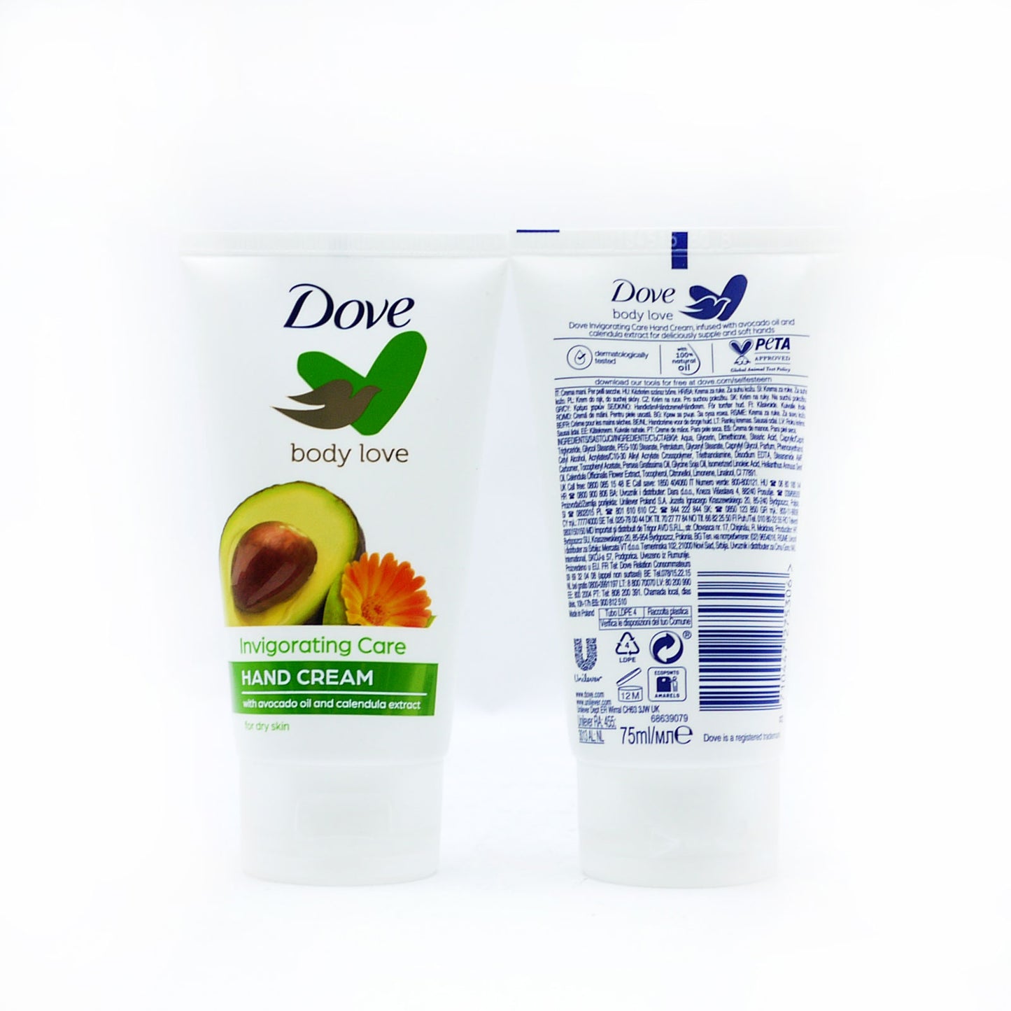 CRÈME MAINS AVOCAT DOVE (C) 75ML