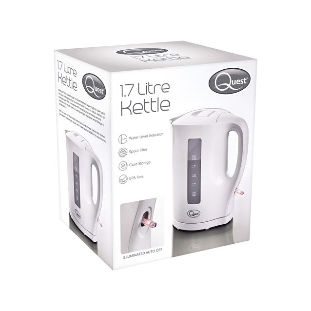 Bouilloire de 1,7 L - Blanche