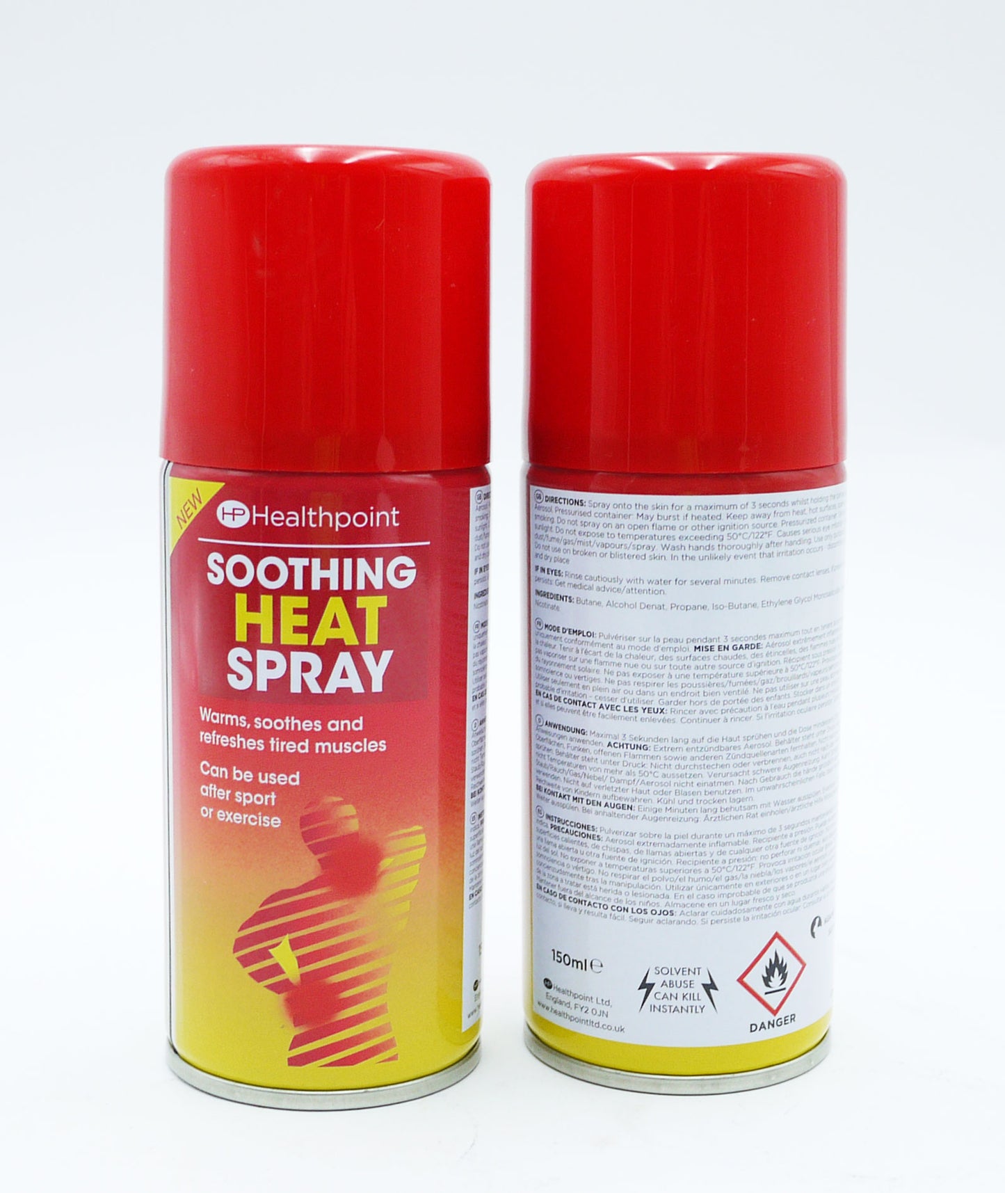 HEALTHPOINT SPRAY CHAUFFANT 125ML