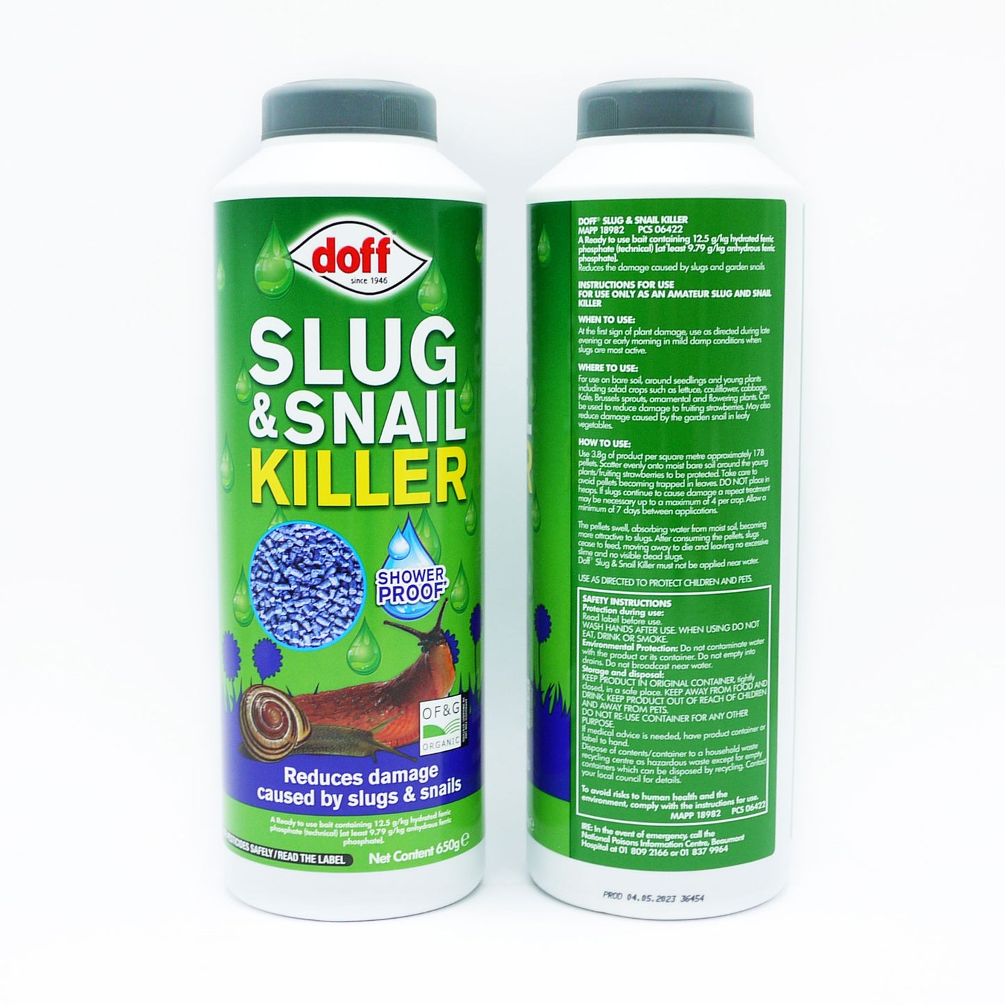 DOFF ANTIMOLUSQUE ET ANTI-LIMACE 650G