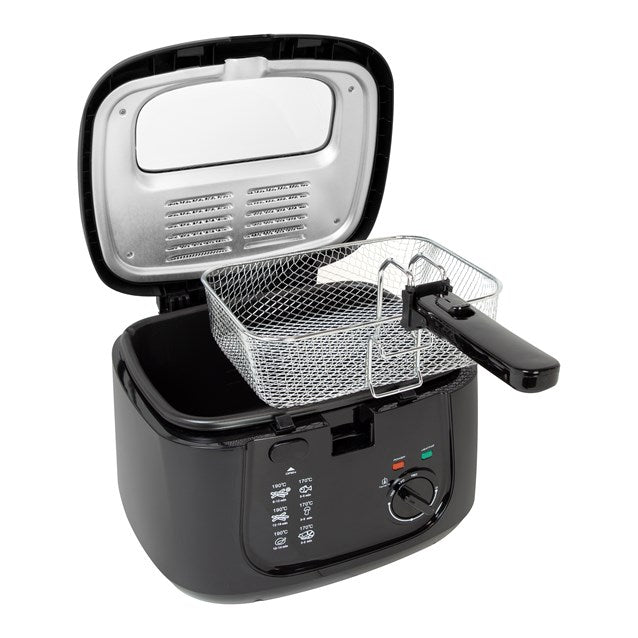 2.5L Deep Fryer - Black (Brown Box Only)
