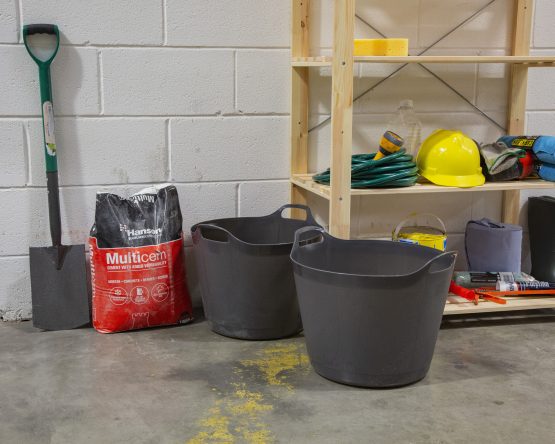 38 Litre Round Flexi Tub Graphite