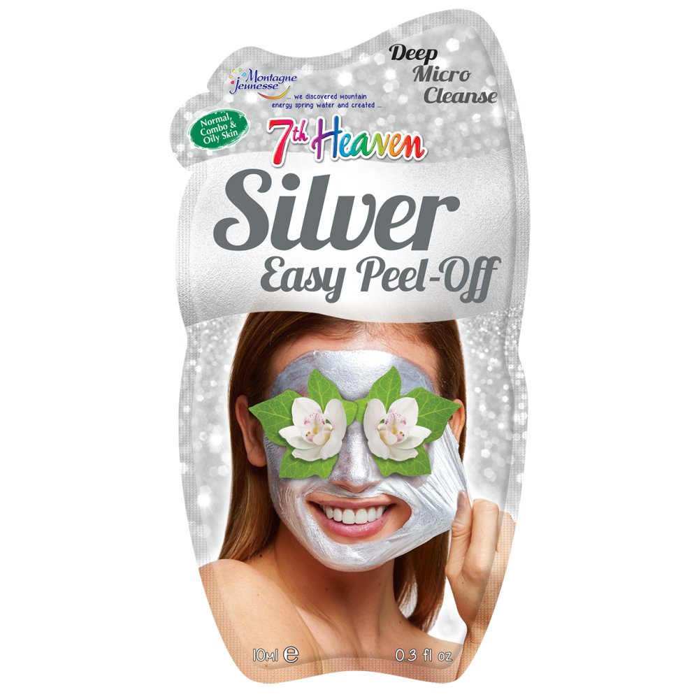 MASQUE PEEL-OFF ARGENTÉ