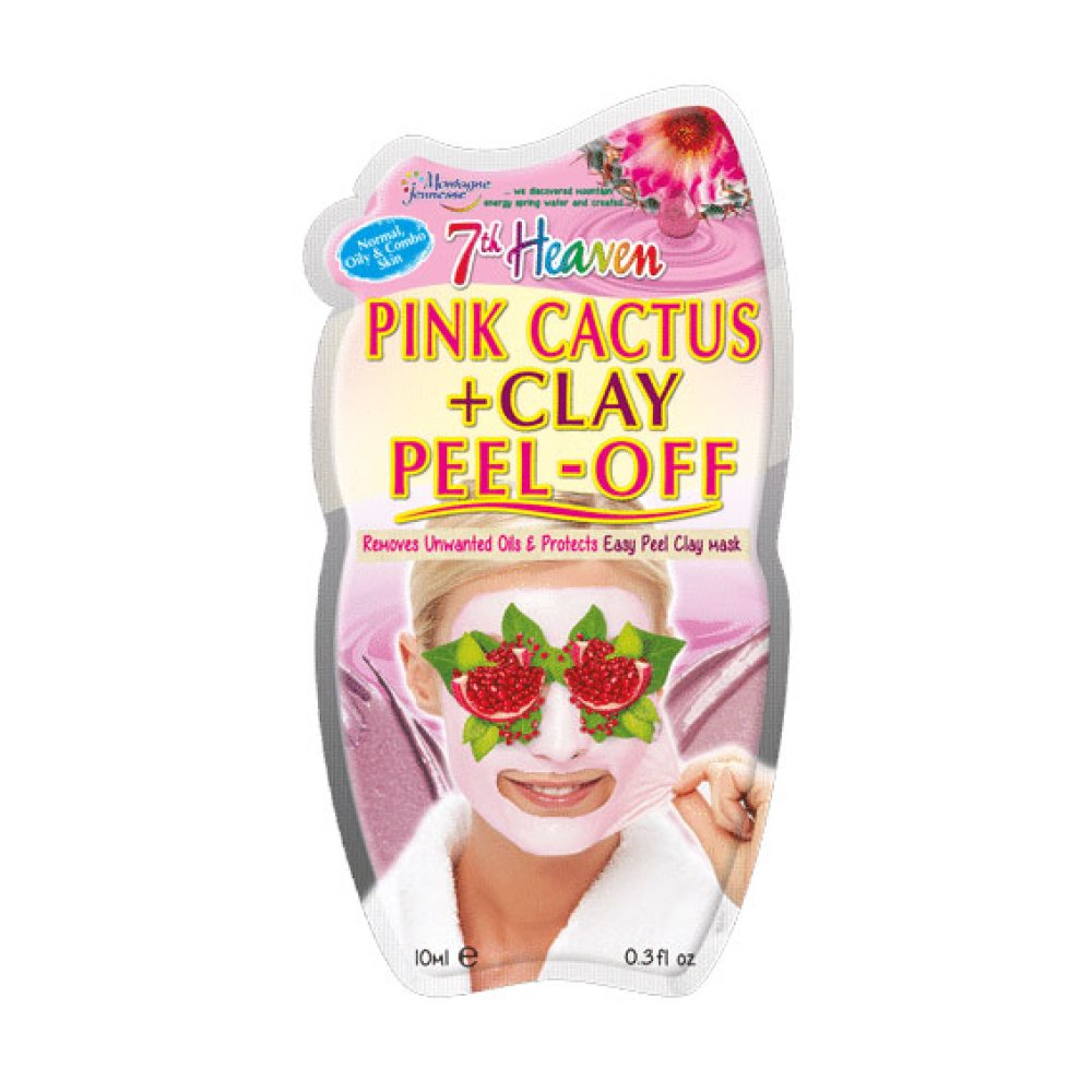 MASQUE POUVOIR AU CACTUS ROSE ET À L'ARGILE