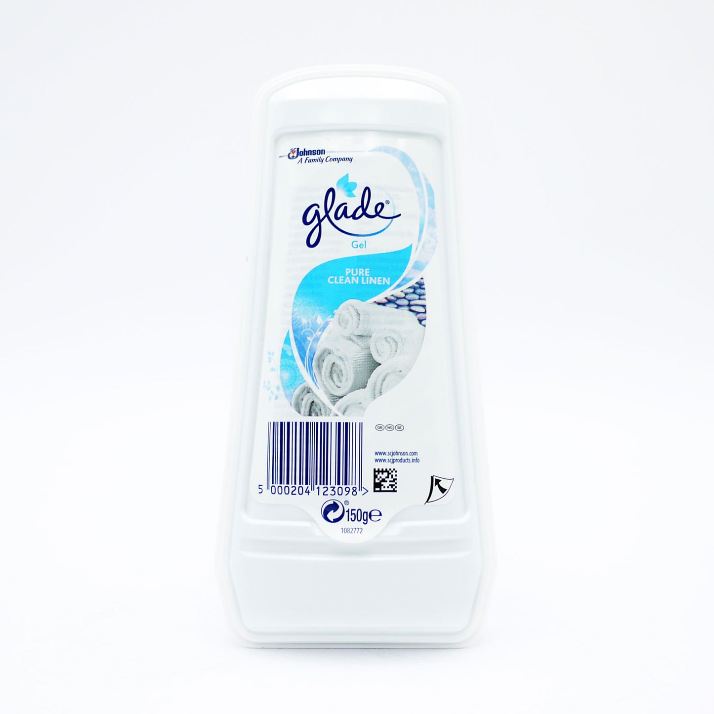 GLADE GEL SOLIDE FRAÎCHEUR LINGE 150G