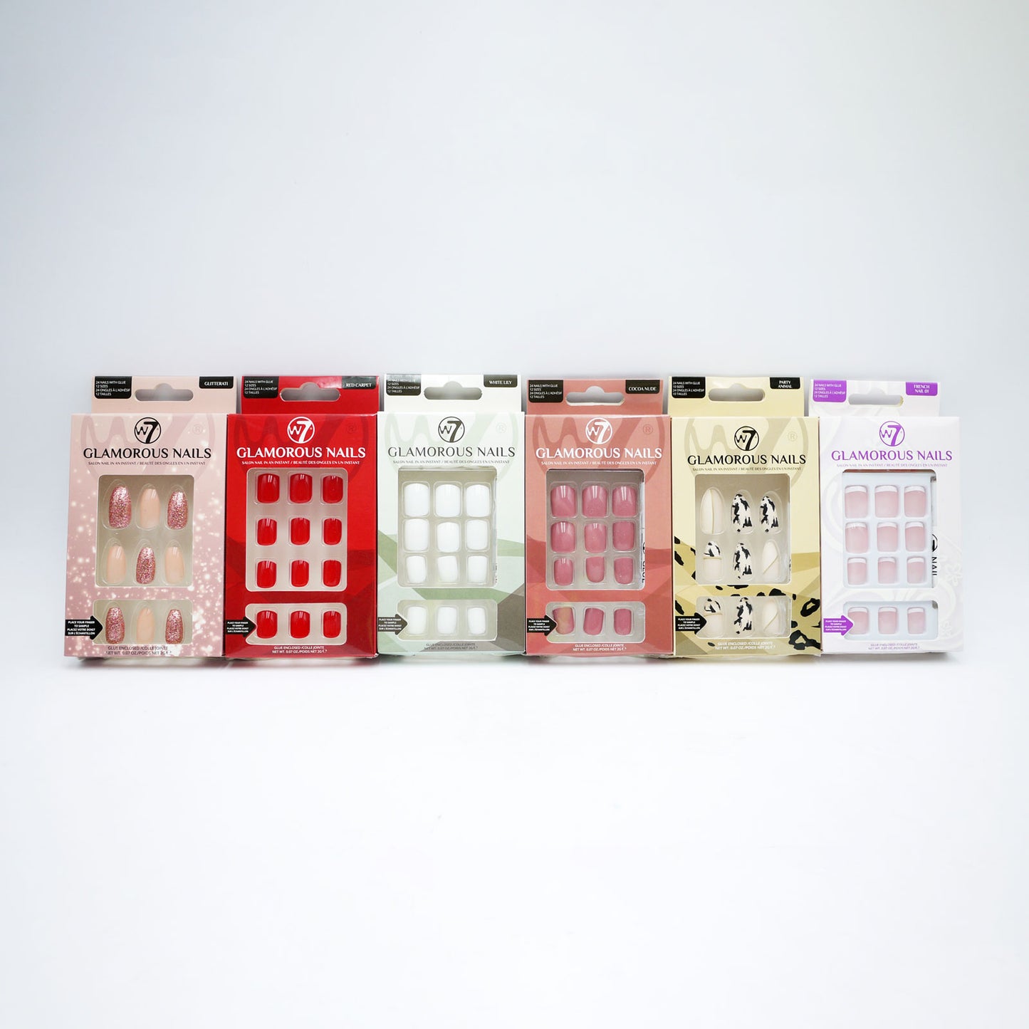 W7 ONGLES GLAMOUR ASSORTIS
