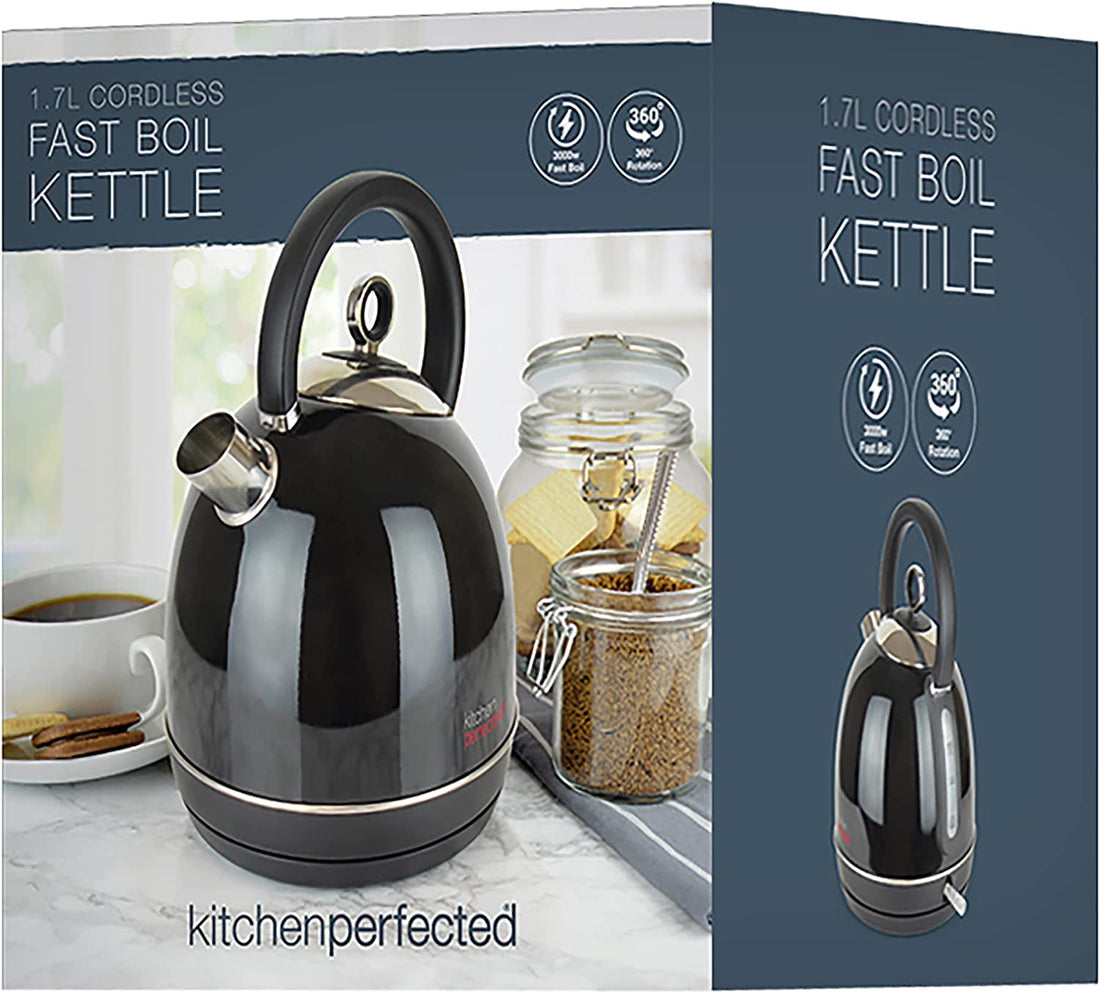 Bouilloire électrique en acier inoxydable Kitchen Perfected (E1625RG)