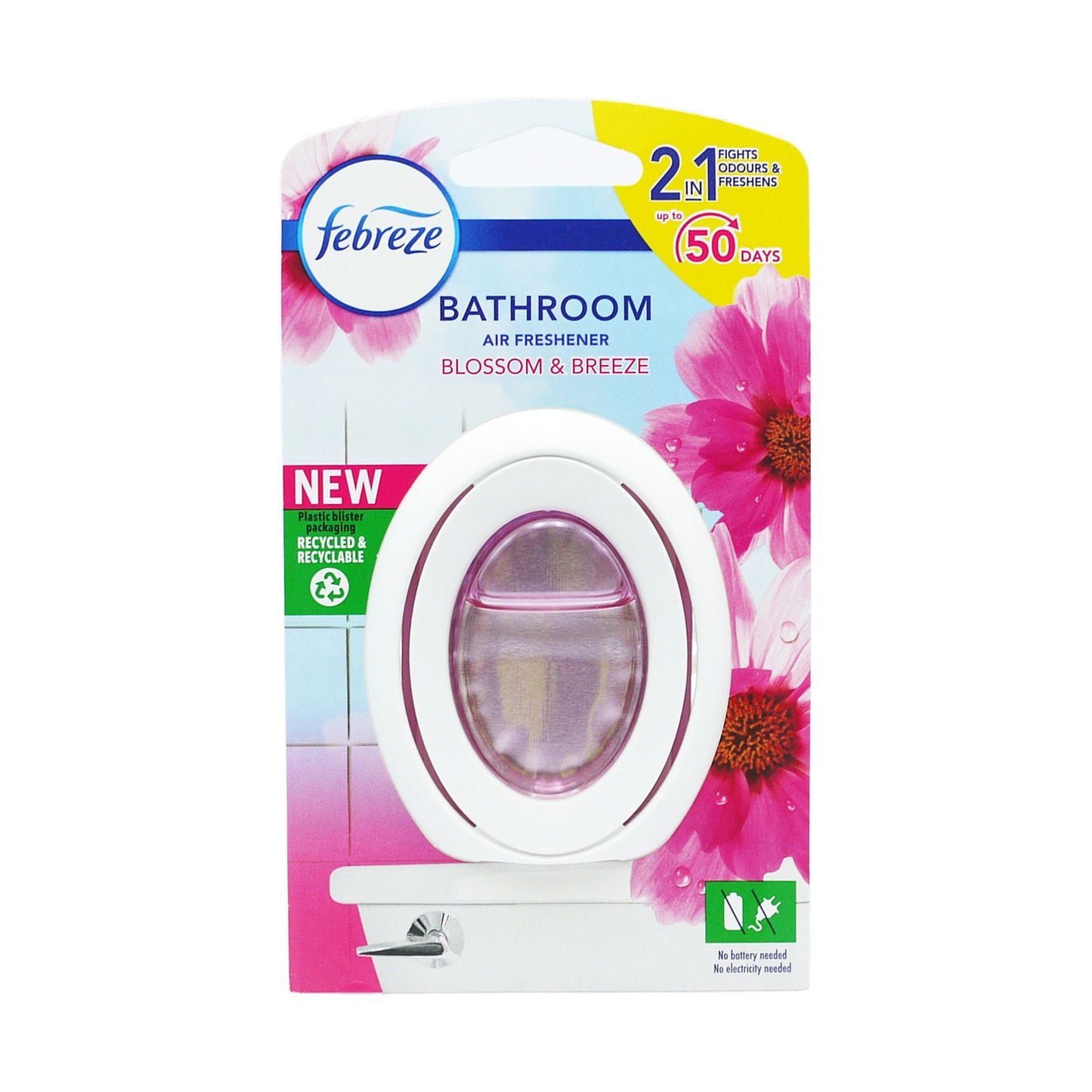 DÉSODORISANT FEBREZE SALLE DE BAINS BLOSSOM 7,5 ML
