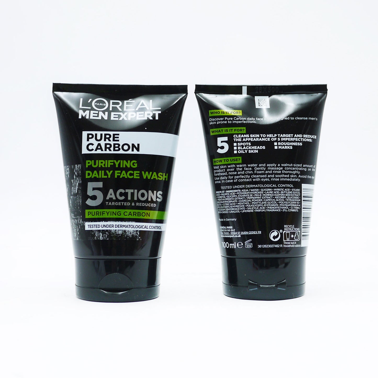 HOMMES NETTOYANT CHARBON EXPERT(D) 100ml