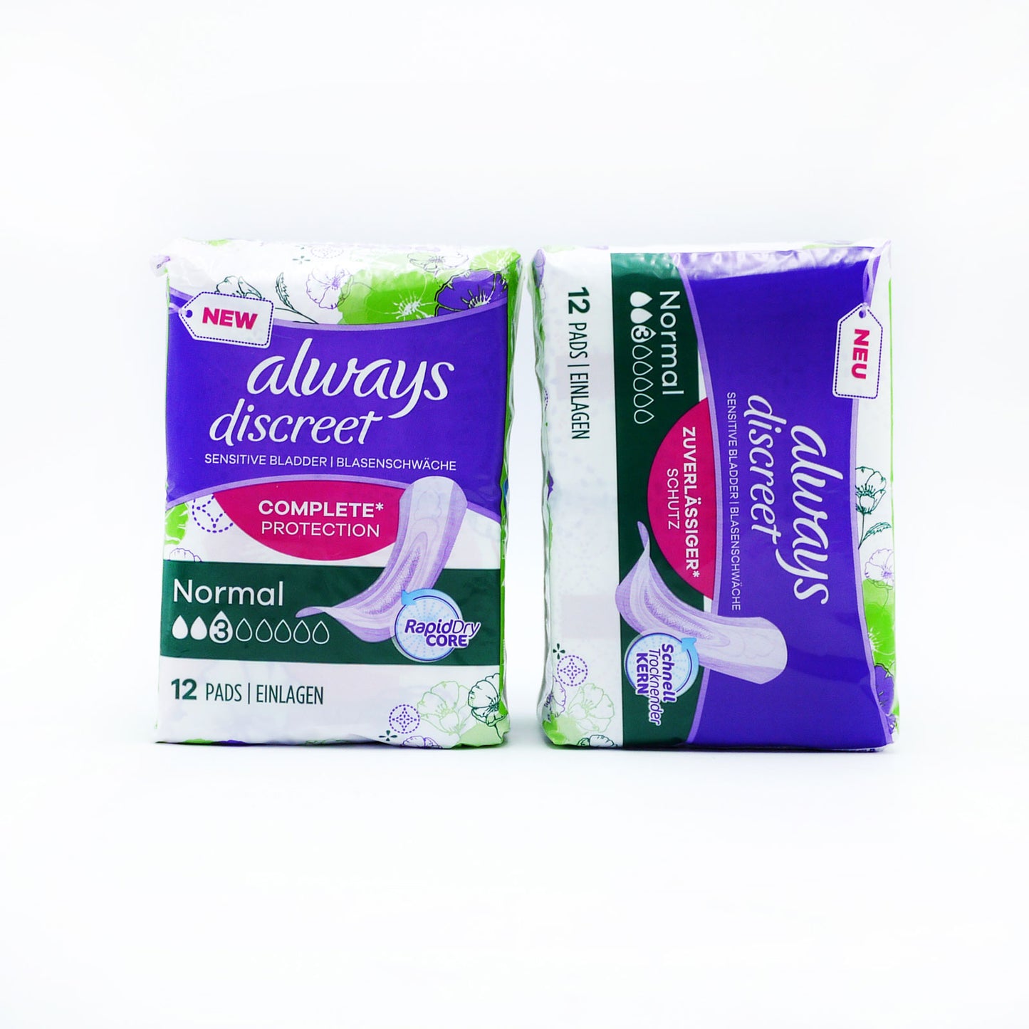 ALWAYS DISCREET SERVIETTES NORMALES 12