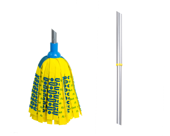 FLASH Mighty Mop avec manche télescopique