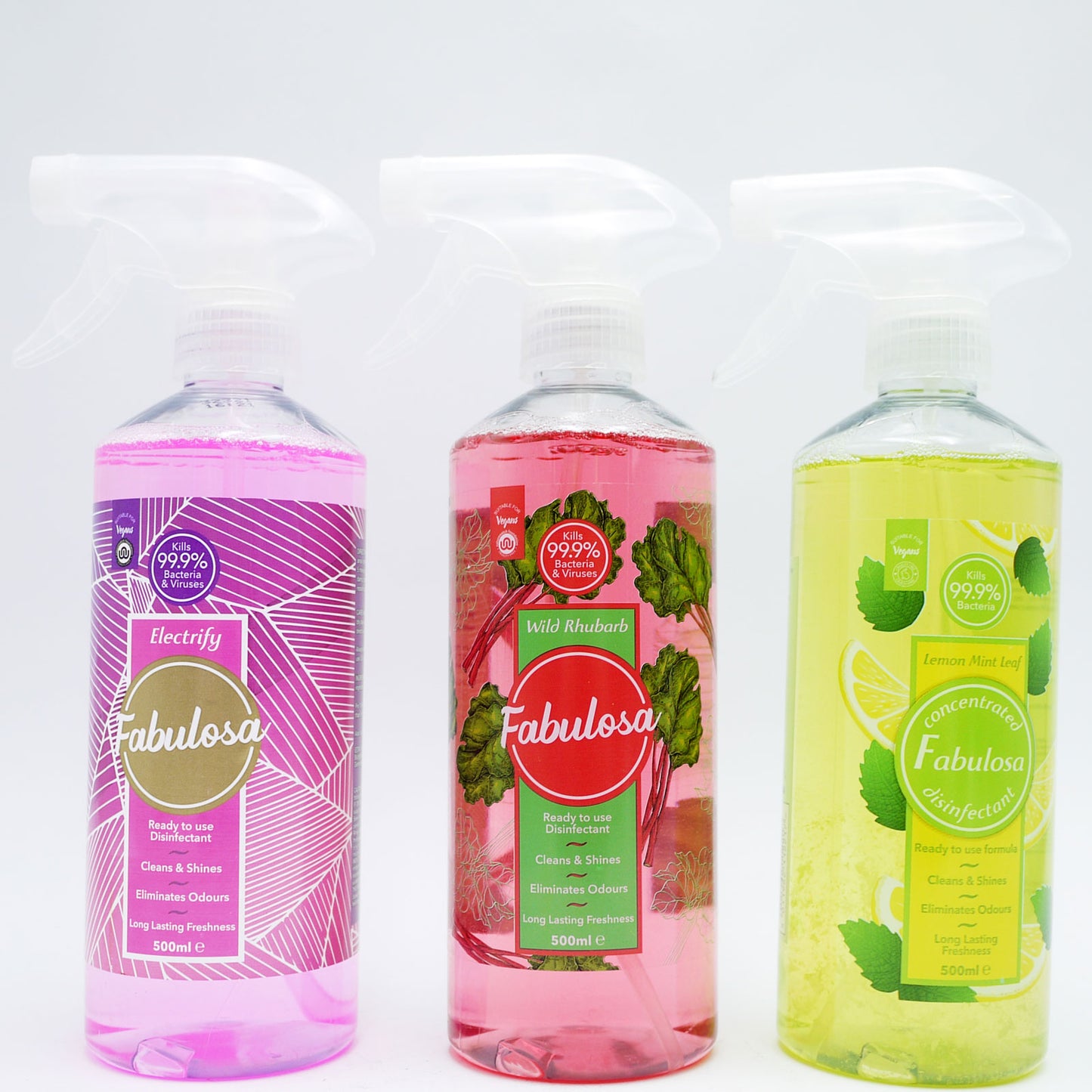 FABULOSA TRIG MÉLANGE RHUBARBE CITRON ÉLEC DÉSINFECTANT 500ML