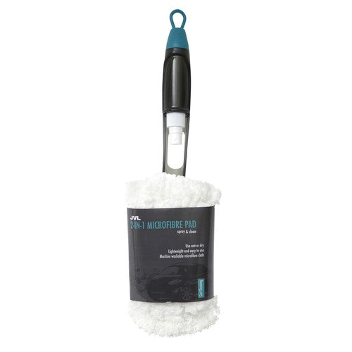 Obtenez des sols étincelants avec notre tampon en microfibre 2-en-1.