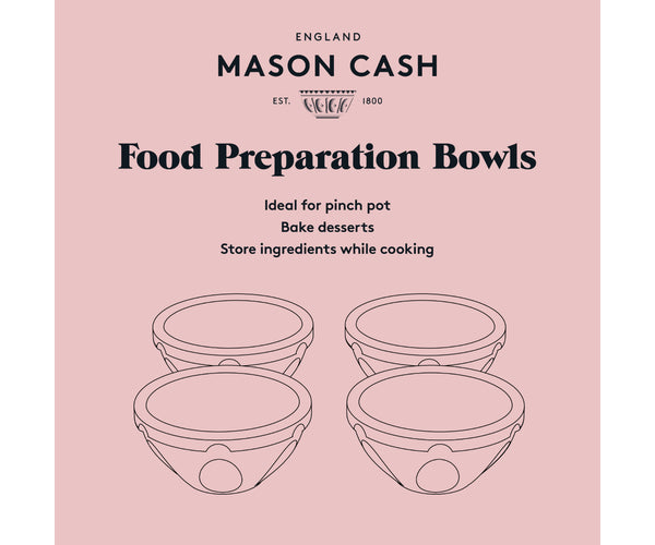 Ensemble de cuisine innovant : 4 mini-bols de préparation | Accessoires de cuisson pratiques.