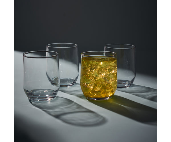 Lot de 4 verres mélangeurs Tulip 29cl – Verres élégants pour cocktails et boissons