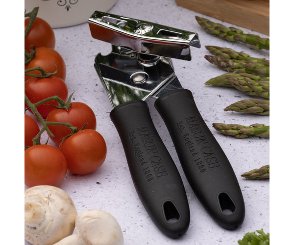 Effortless Access: Essentials Stainless Steel Can Opener.