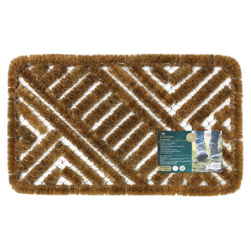 Paillasson Boston Scraper Durable – 39x59cm Env. | Gardez Vos Sols Propres et Élégants.