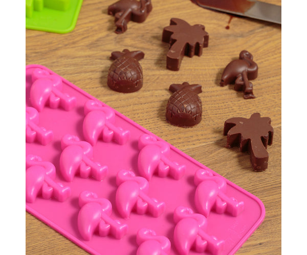 Créez de Doux Souvenirs avec le Moule à Chocolat Flamant Rose | Motifs de Desserts Uniques.