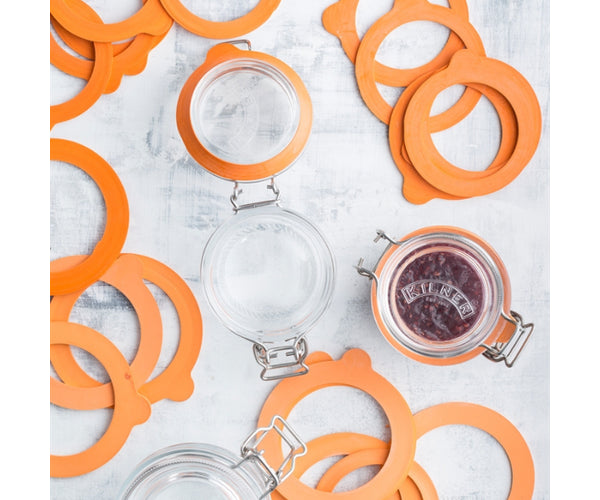 Durable Pack of 6 Rubber Seals for 3 Litre Containers.