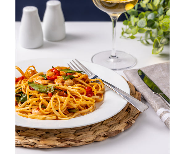 Assiette plate Simplicity avec rebord 27 cm - Vaisselle élégante et polyvalente.