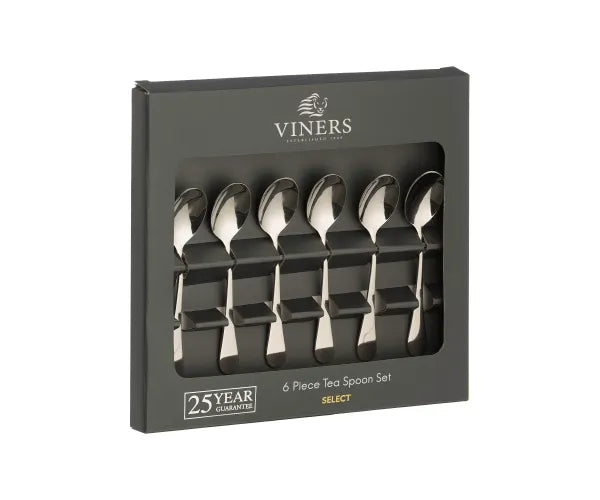 Coffret cadeau de cuillères à café en acier inoxydable 18/0 de qualité supérieure.