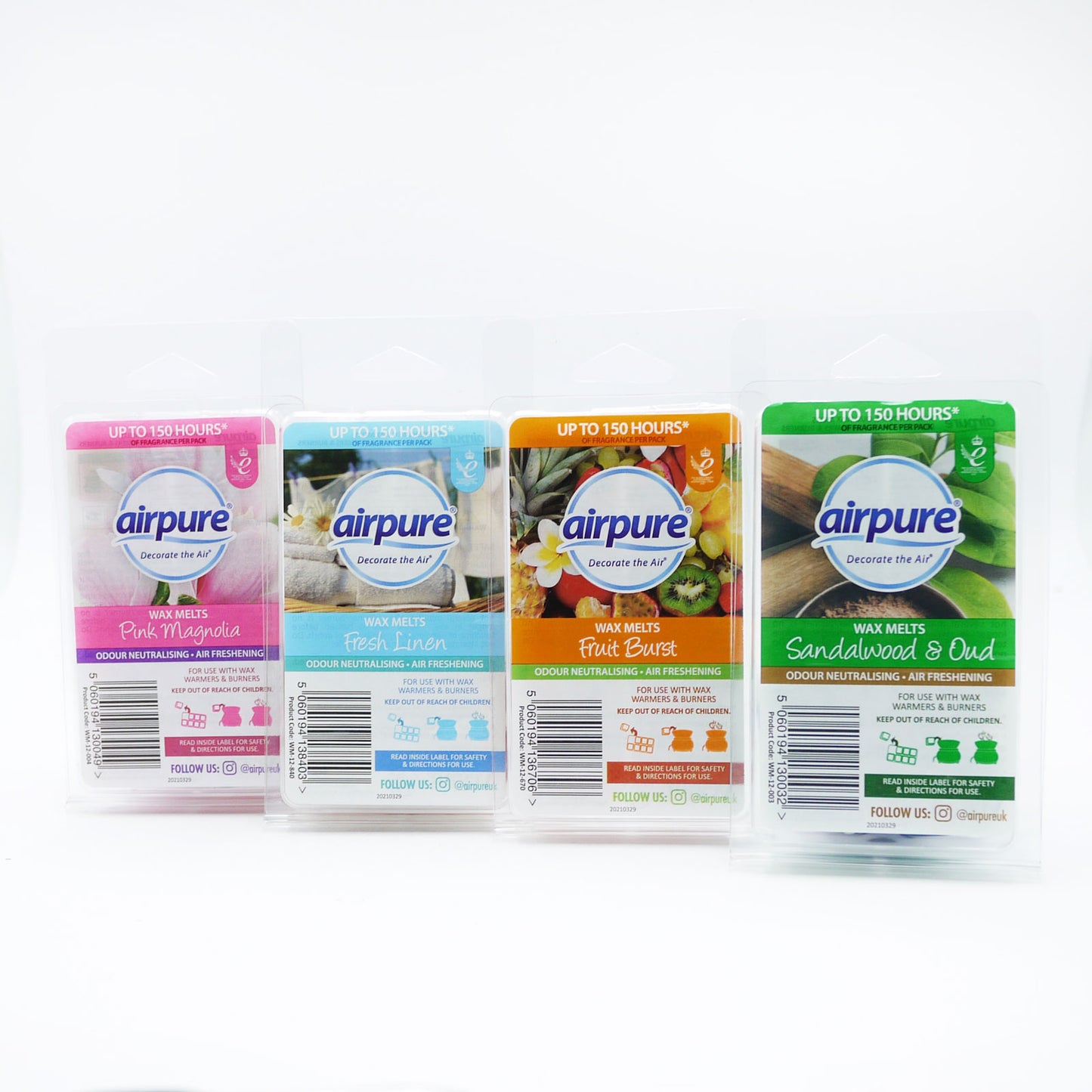 CIRES PARFUMÉES AIRPURE - PARFUMS ASSORTIS N°28