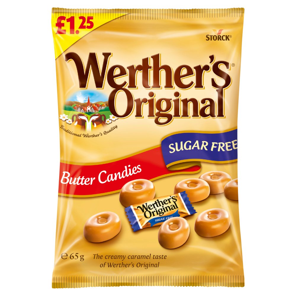 Werther's Original Caramel au Beurre Sans Sucre