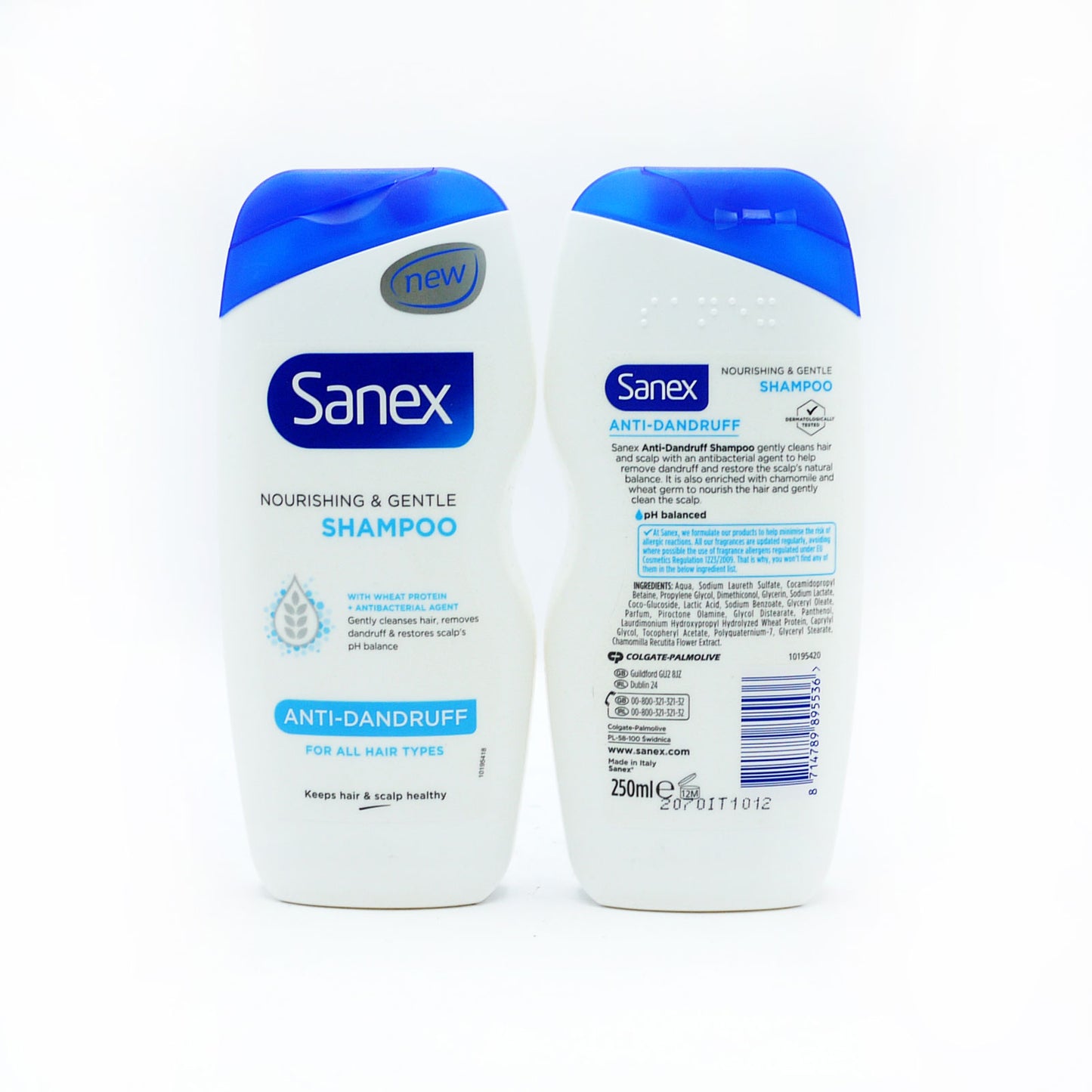SHAMPOOING SANEX ANTIPELLICULAIRE (D) 250ml