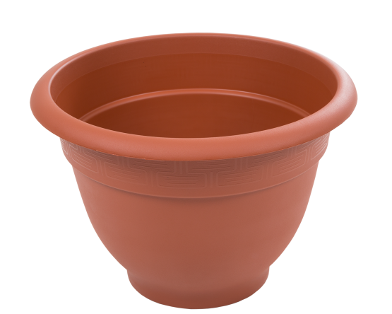 H211 Pot cloche 44cm rond en terre cuite