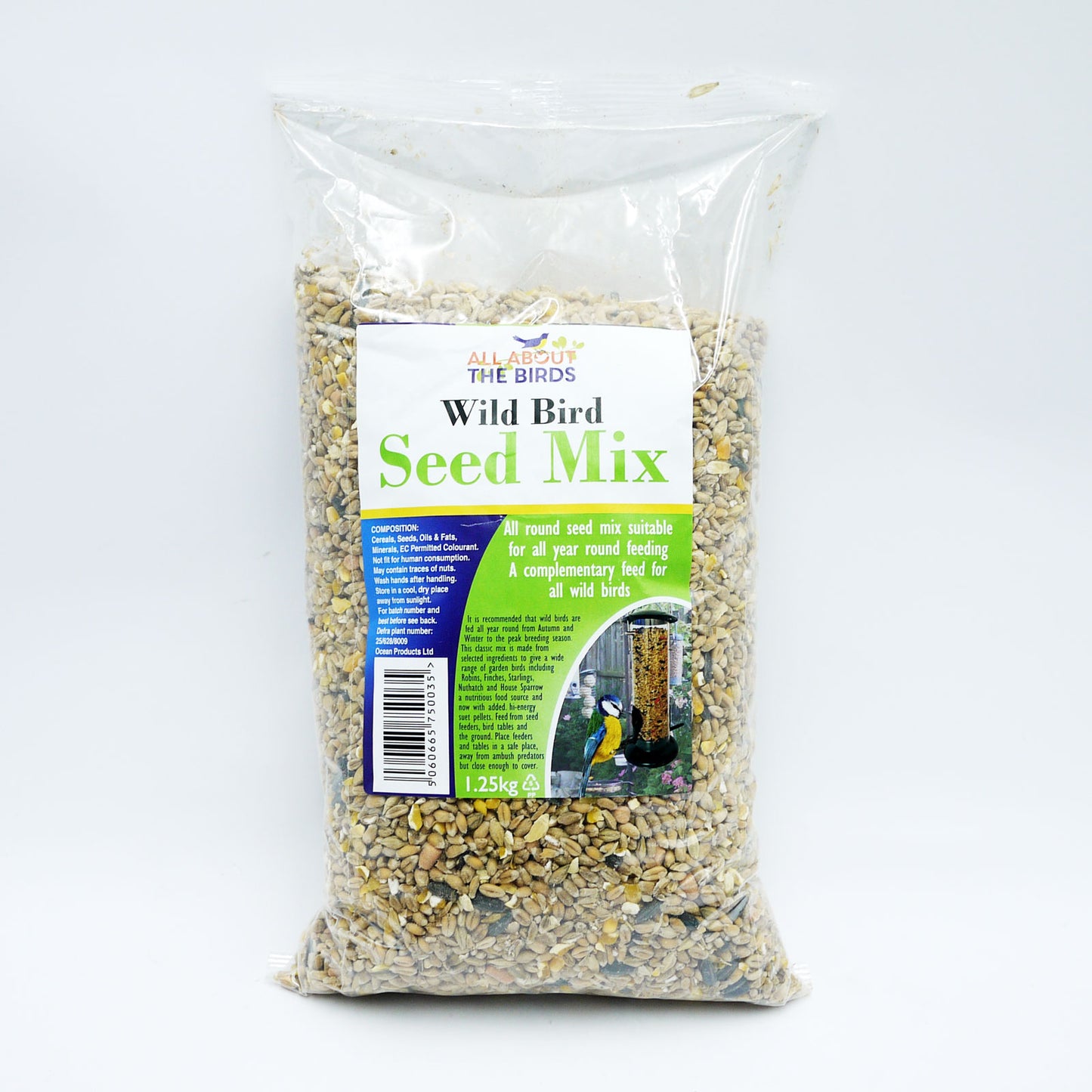 WILD BIRD SEED MIX 1.25KG