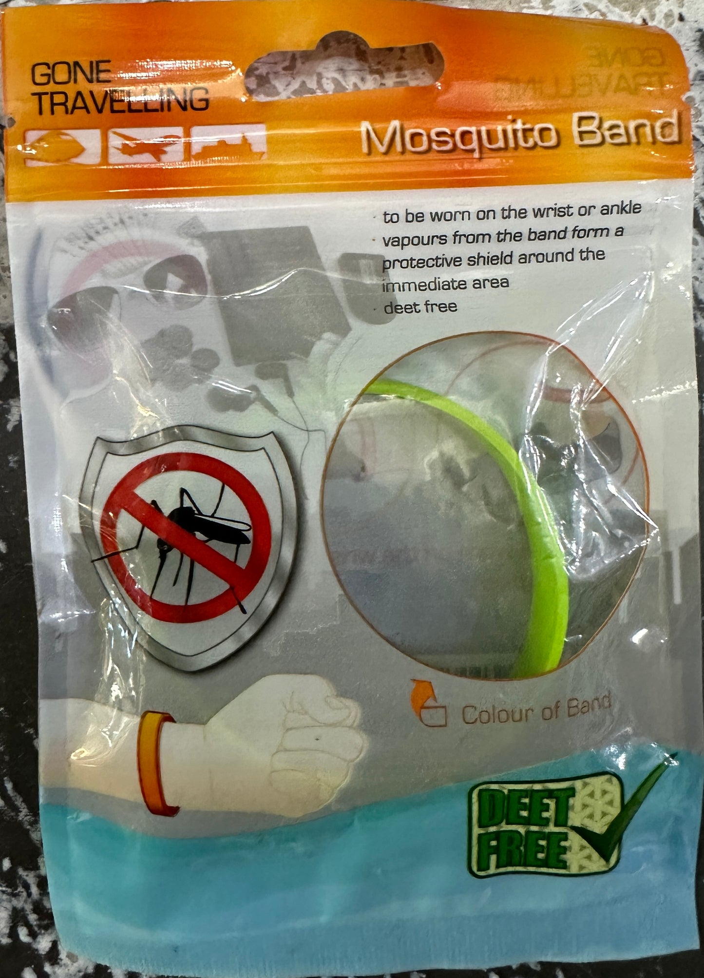 Bracelet anti-moustiques