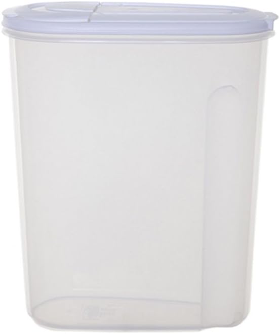 RÉCIPIENT ALIMENTAIRE SEC 3L, COUVERCLE BLANC