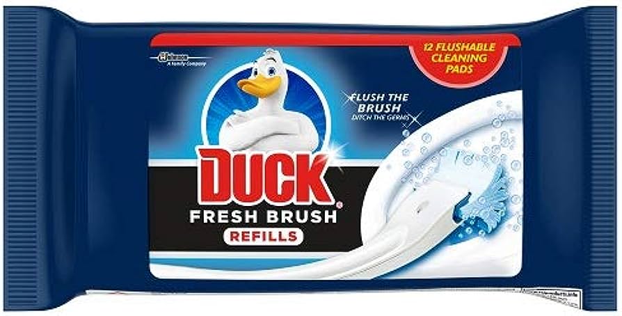 Recharge de 12 brosses de rechange Toilet Duck Fresh Brush