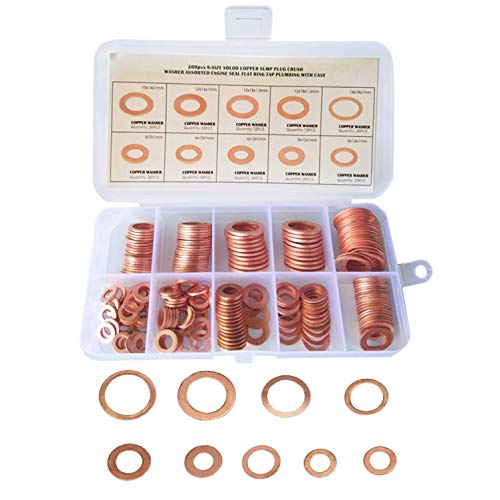 AMTECH ASSORTIMENT DE 110 RONDELLES EN CUIVRE