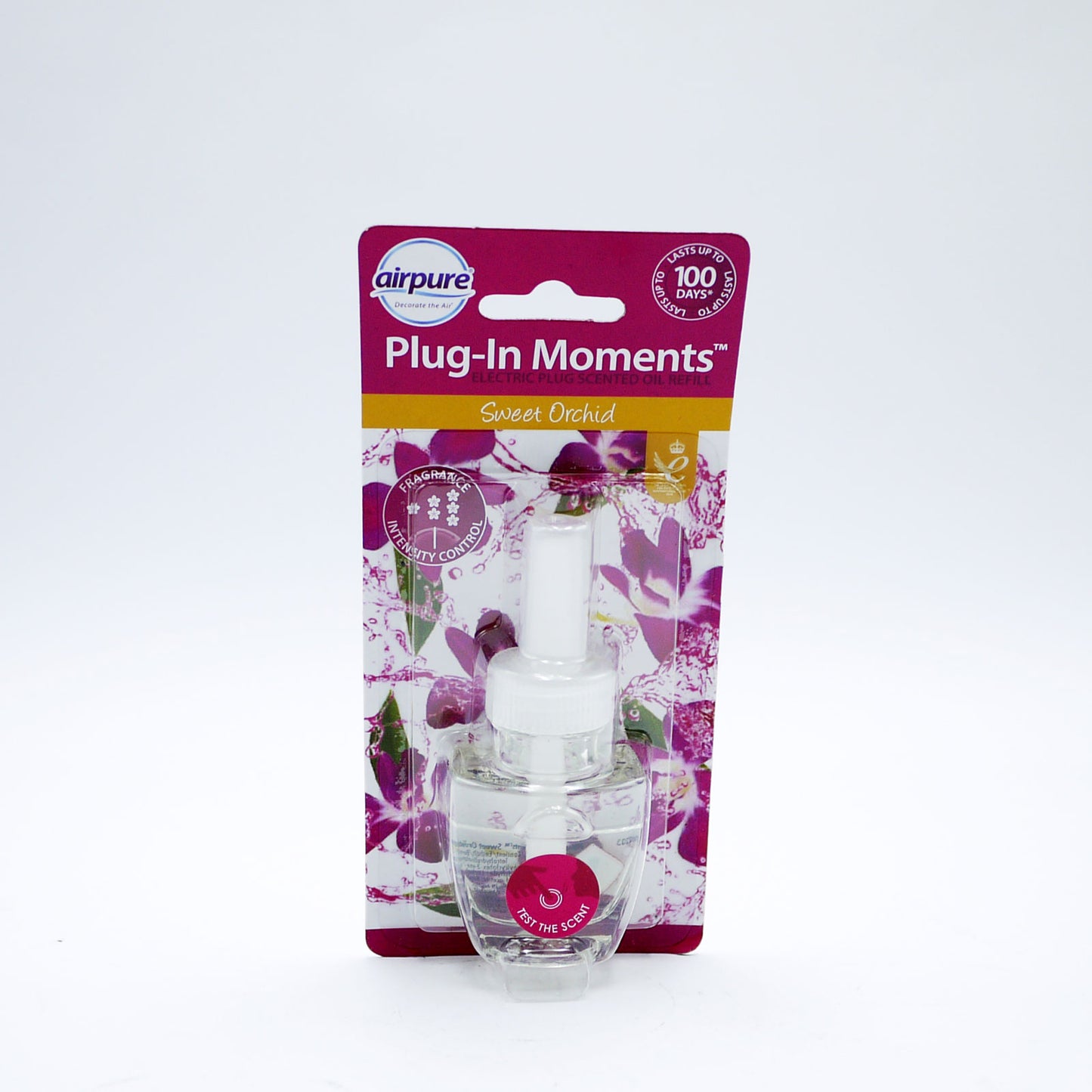 RECHARGE AIRPURE DIFFUSEUR ÉLECTRIQUE MOMENTS ORCHIDÉE DOUCE 17ML