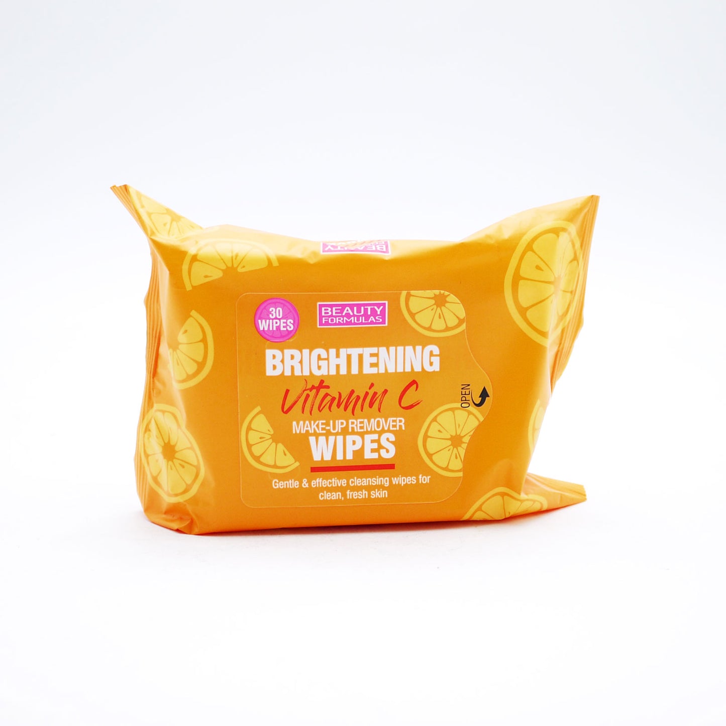 BEAUTY FORMULAS LINGETTES DÉMAQUILLANTES VITAMINE C 30 UNITÉS