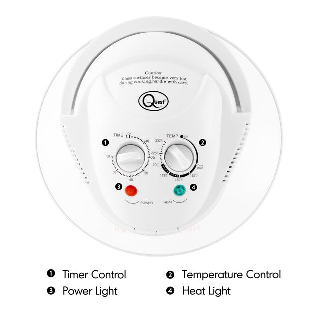 Friteuse à air halogène multifonction 12 L