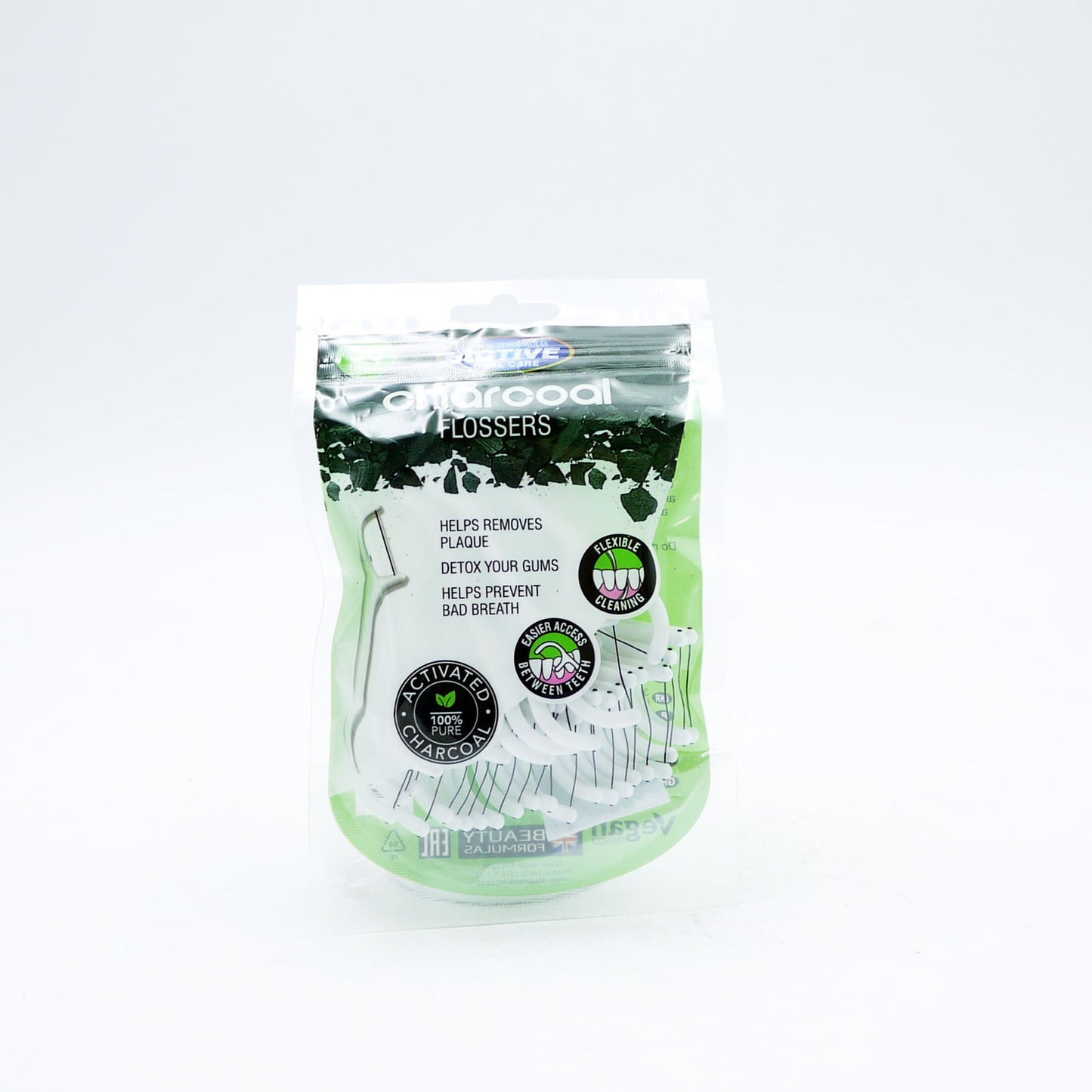 SOIE DENTAIRE AU CHARBON ACTIF BEAUTY FORMULAS