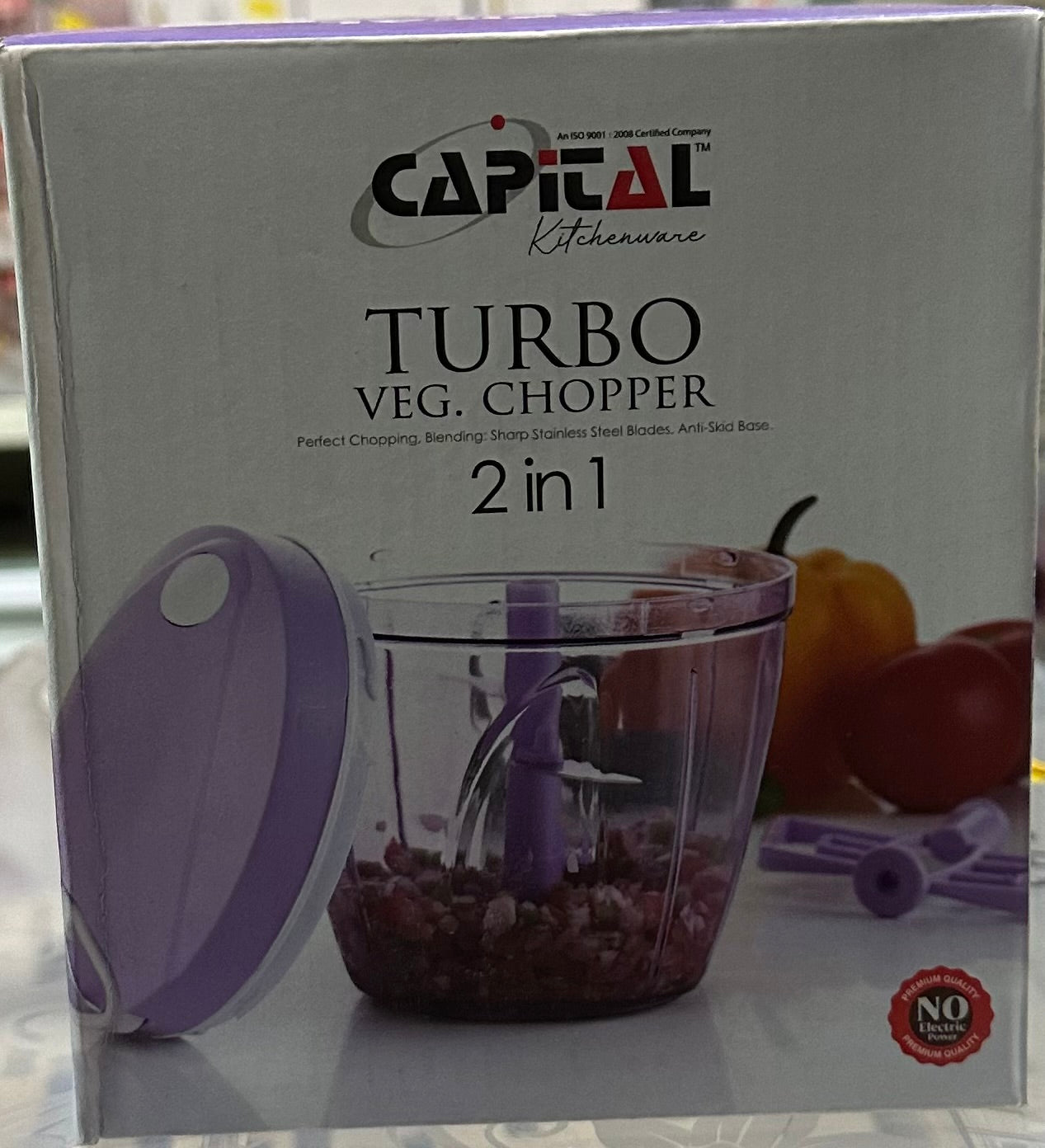 CAPITAL TURBO VEG. CHOPPER 2 in 1