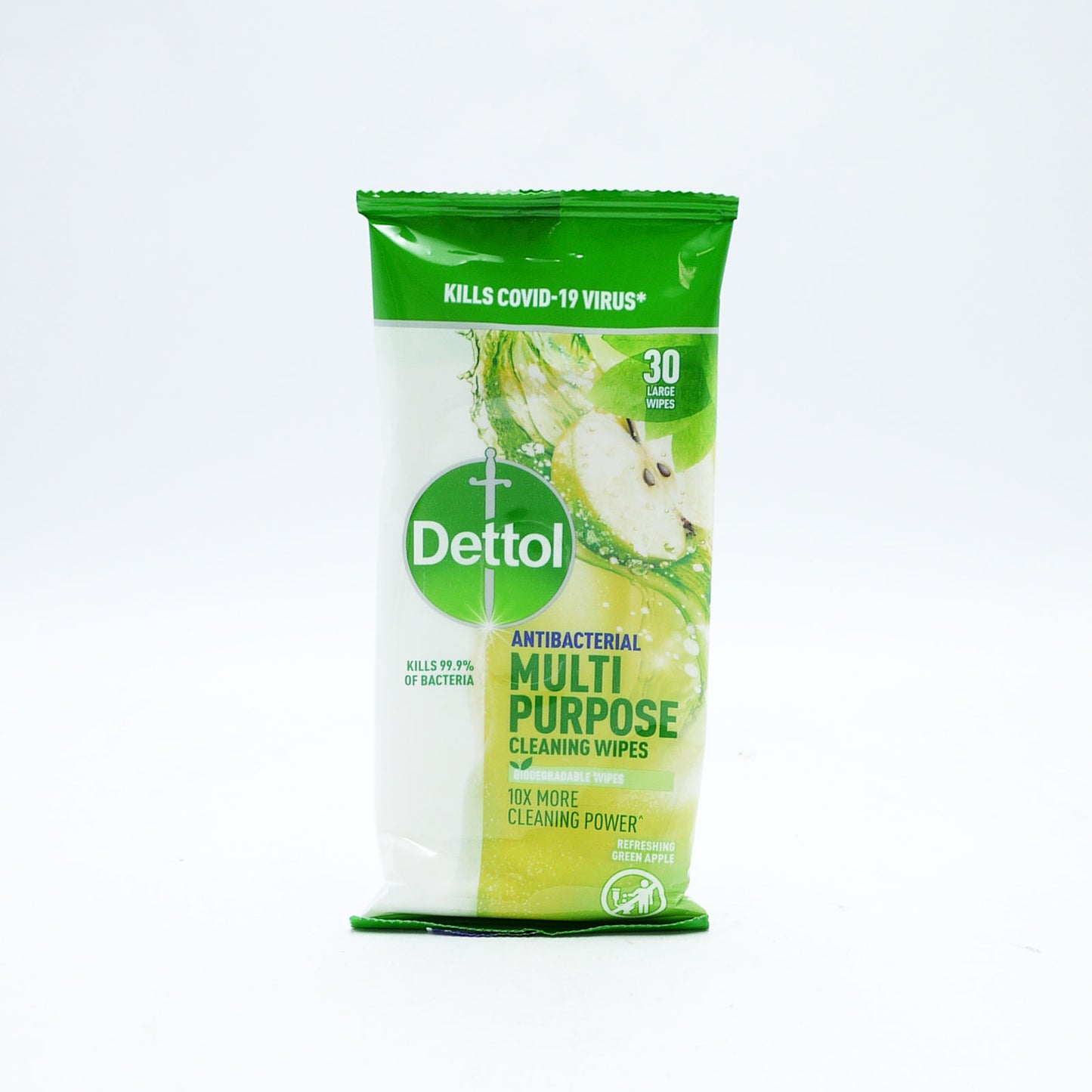 LINGETTES MULTI-SURFACES POMME DETTOL 30