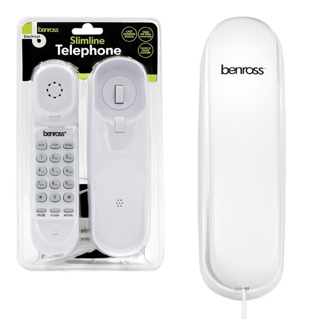 Slimtalk Telephone - White