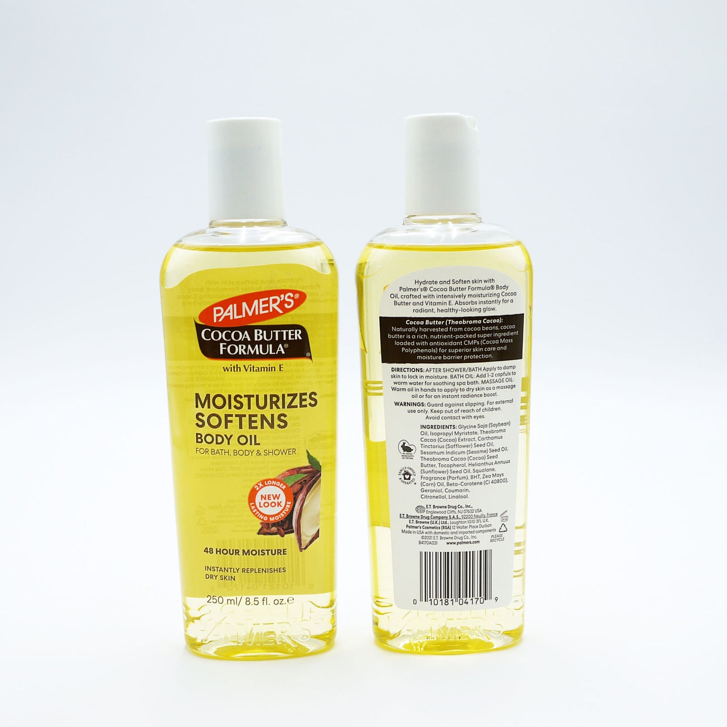 PALMERS HUILE HYDRATANTE CORPS AU BEURRE DE CACAO 250ml
