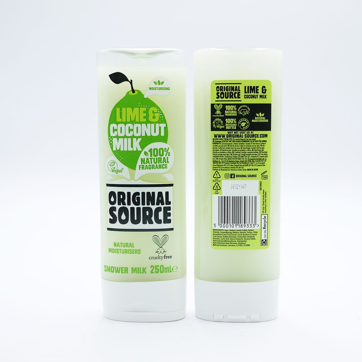 ORIGINAL SOURCE GEL DOUCHE LIME & NOIX DE COCO 250 ml