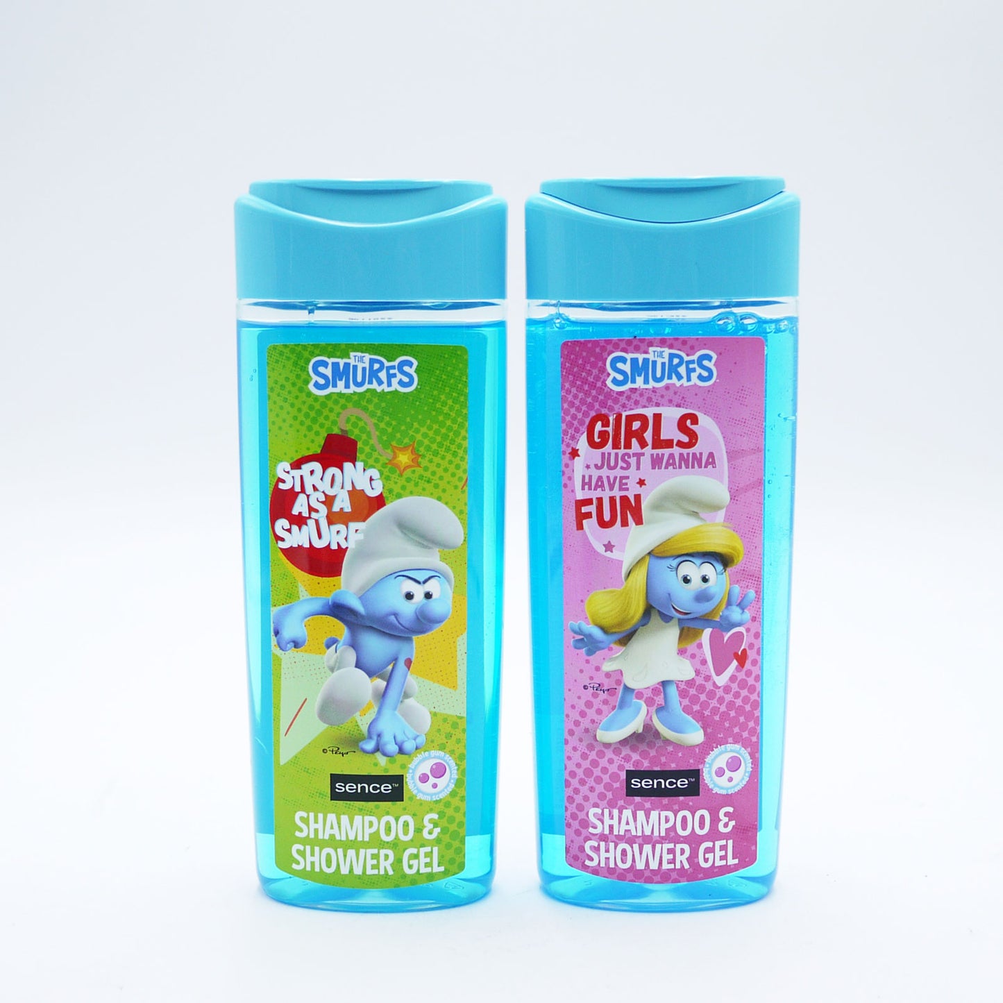 SMURFS SHAMPOO & GEL DOUCHE 2 ASSORTIS 210ml