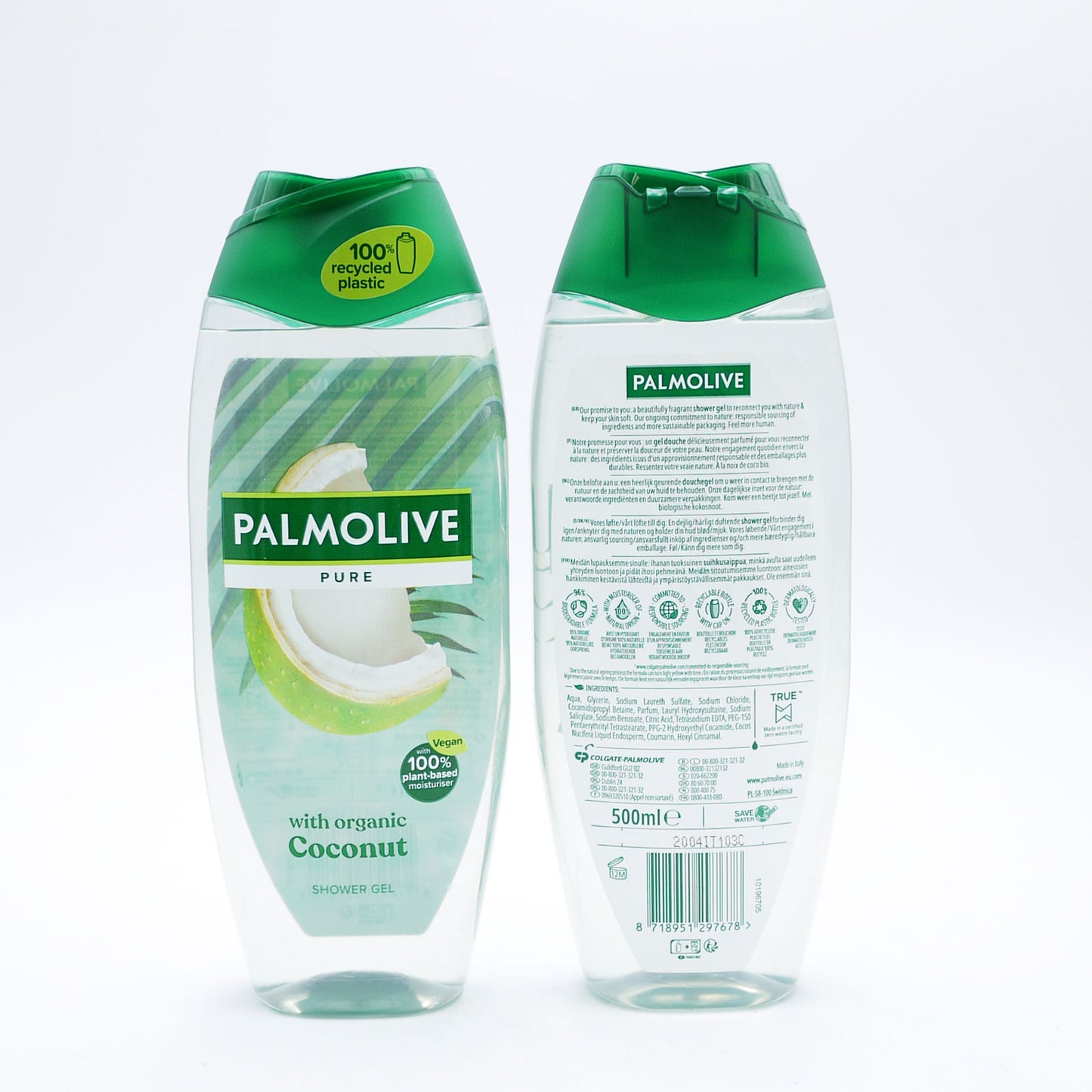 PALMOLIVE GEL DOUCHE NOIX DE COCO PURE 500ml