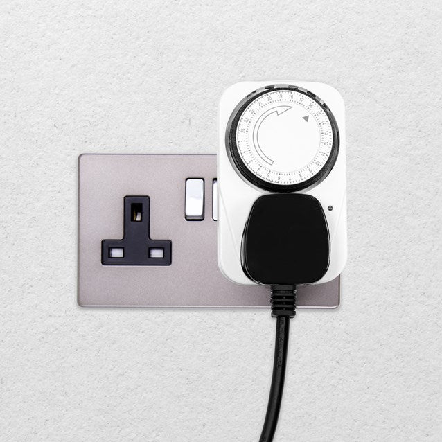 Prise de courant programmable 24 h (grande)