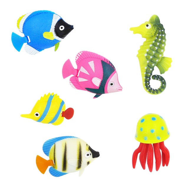 90cm Fish Water Bubble Lamp - Metallic Blue