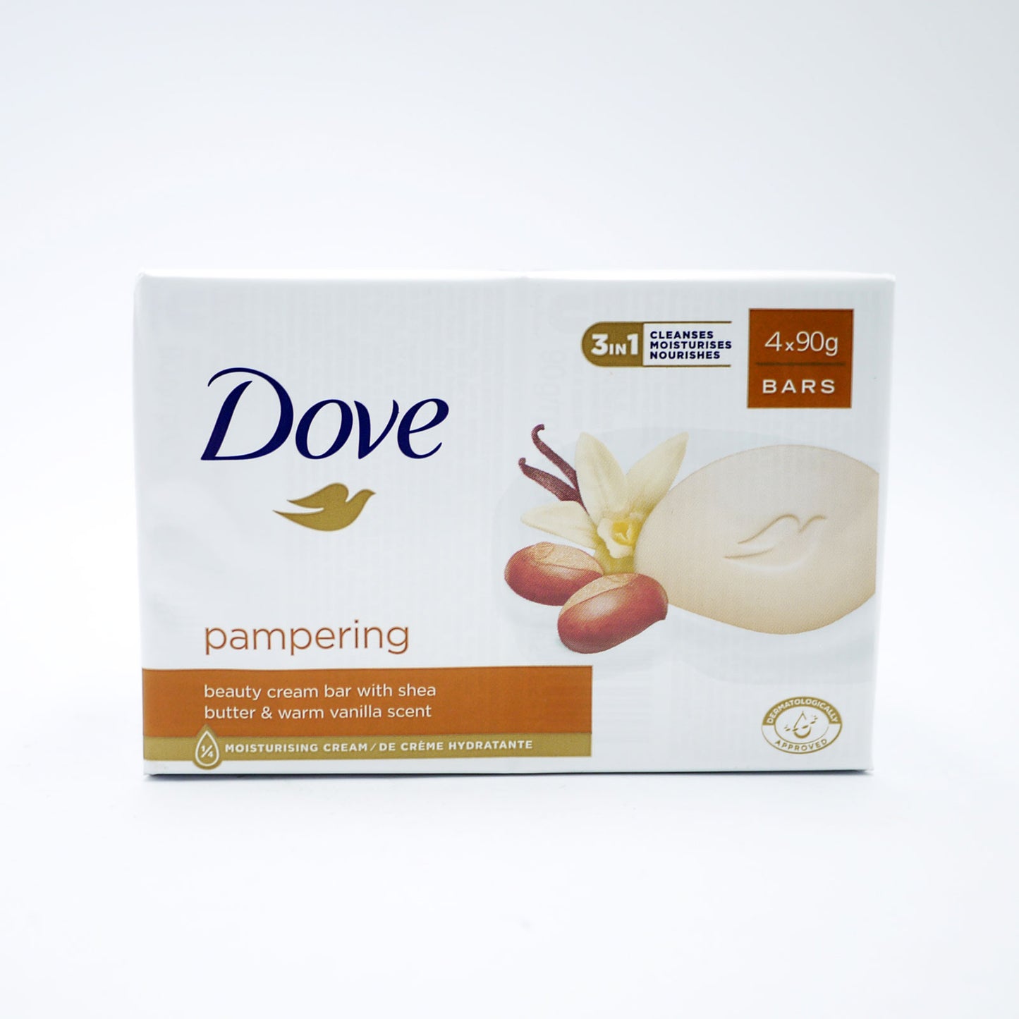 SAVON SOLIDE DOVE BEURRE DE KARITÉ DORLOTANT 4X90G