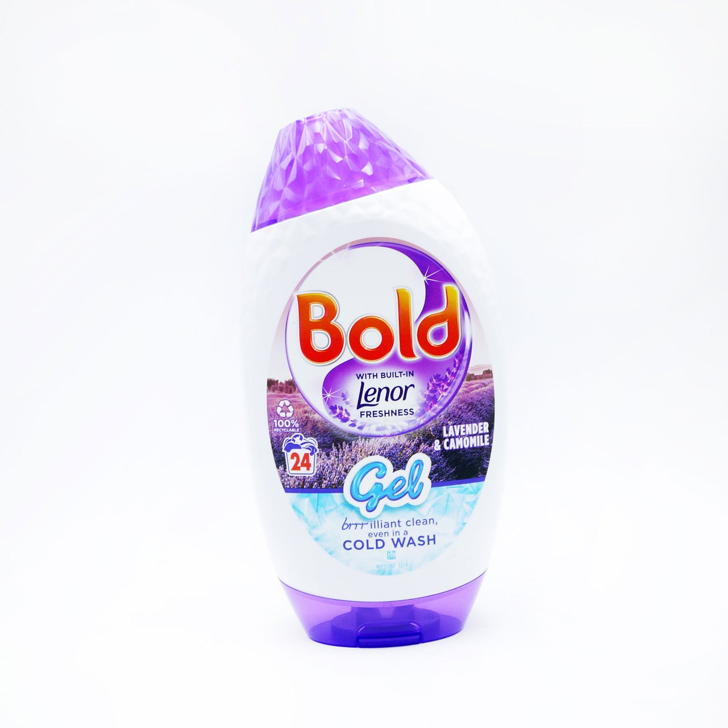 LESSIVE LIQUIDE BOLD 2 EN 1 LAVANDE ET CAMOMILLE 24 LAVAGES 840 ML