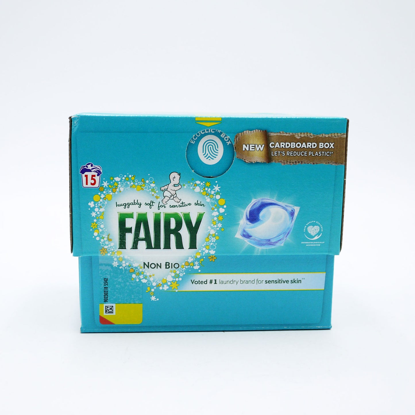 FAIRY NON BIO LESSIVE CAPSULES PEAU SENSIBLE(C) 15 U.